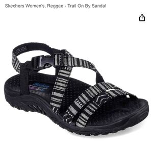 Skechers Women's, Reggae - Trail On By Sandal -7.5